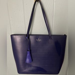 Like new Kate Spade Blue Tote!!